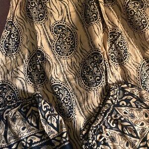 nwt paisley design harem pants